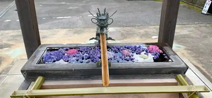 武蔵第六天神社の手水舎