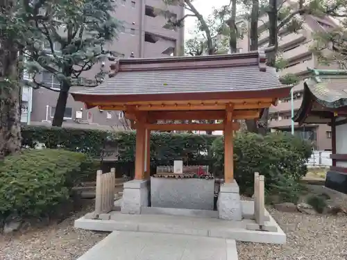蒲田八幡神社の手水舎
