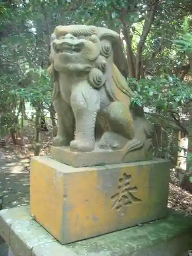 姉埼神社の狛犬