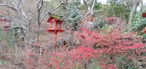 鍬山神社の庭園