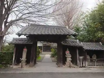 宗心寺の山門・神門