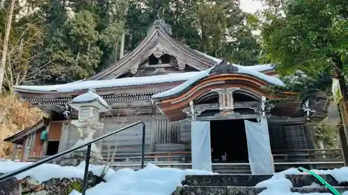 葛川息障明王院の本殿・本堂