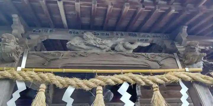 素鵞神社の芸術