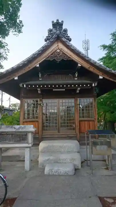 津島神社(光明寺天王裏)の本殿・本堂