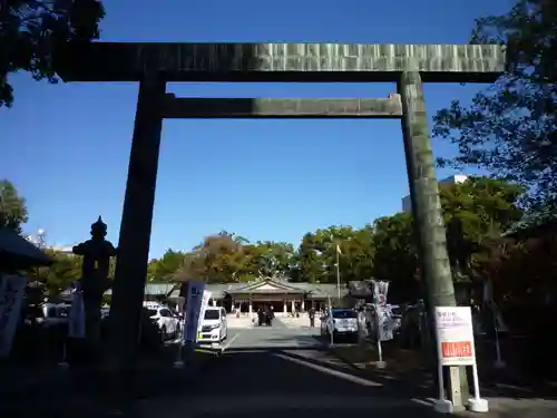 三重縣護國神社の鳥居