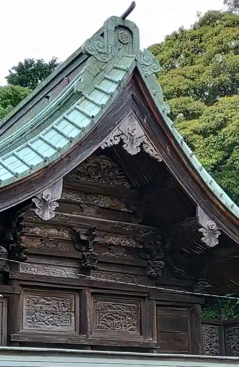 下総国三山 二宮神社の芸術