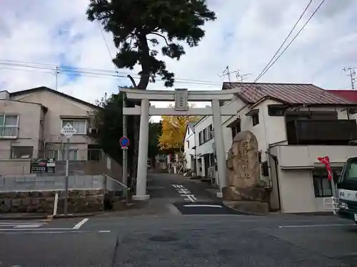 河内國魂神社の鳥居