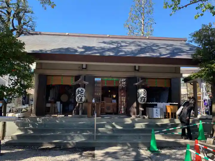 蛇窪神社の本殿・本堂