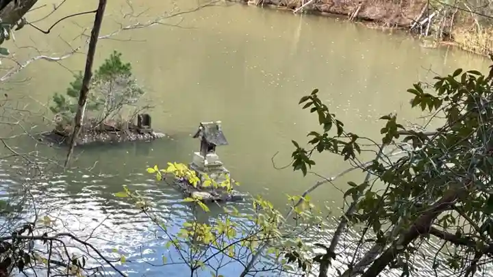 羽黒神社の庭園