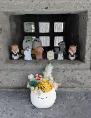 札幌諏訪神社の像