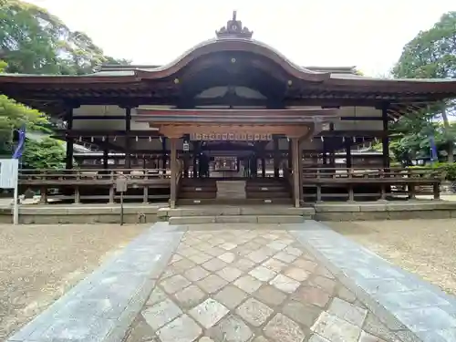 往馬坐伊古麻都比古神社の本殿・本堂