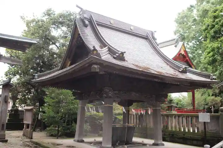 金鑚神社の手水舎