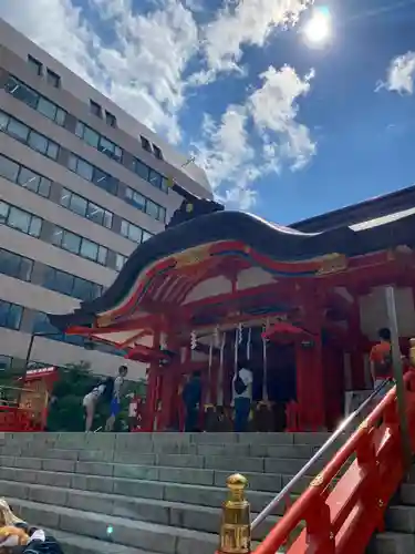 花園神社の本殿・本堂