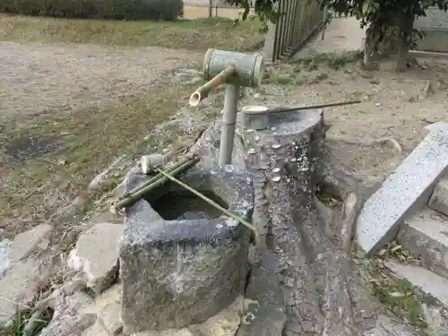 水口神社の手水舎