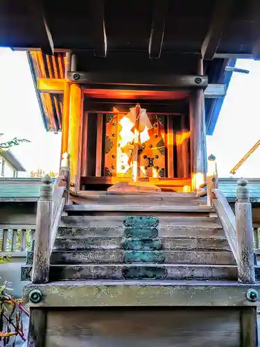 白山社の本殿・本堂