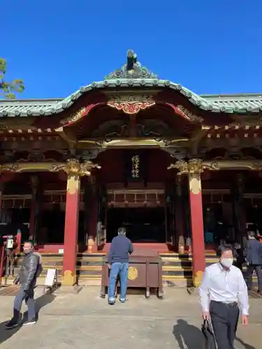 根津神社の本殿・本堂
