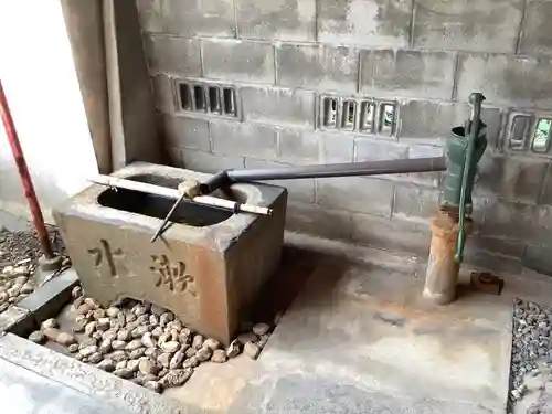 大杉大神の手水舎