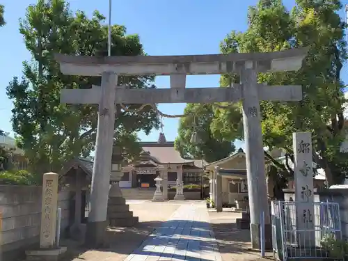 船寺神社の鳥居