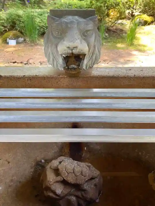 上杉神社の手水舎