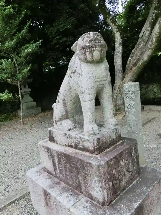 中山神社の狛犬