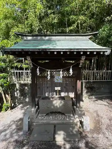 八幡神社の手水