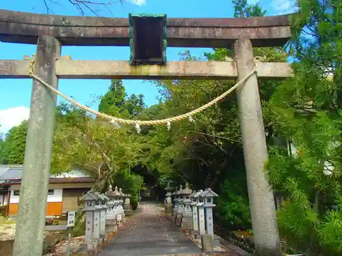 武並神社の鳥居