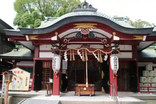 開口神社の本殿