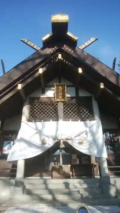陸別神社の本殿・本堂