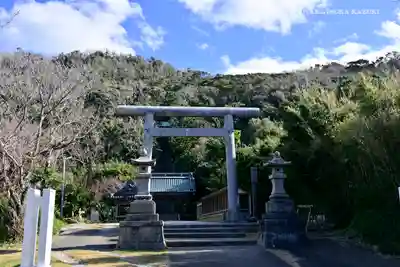 洲崎神社の鳥居
