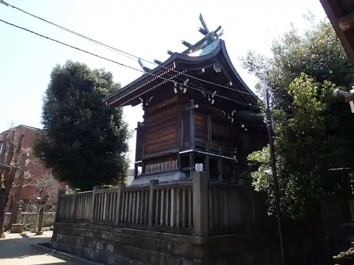 小村井 香取神社の本殿・本堂
