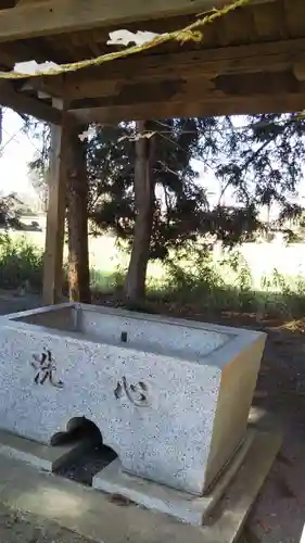 八幡宮の手水舎