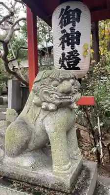 等乃伎神社の狛犬