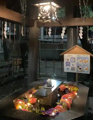 新琴似神社の手水舎