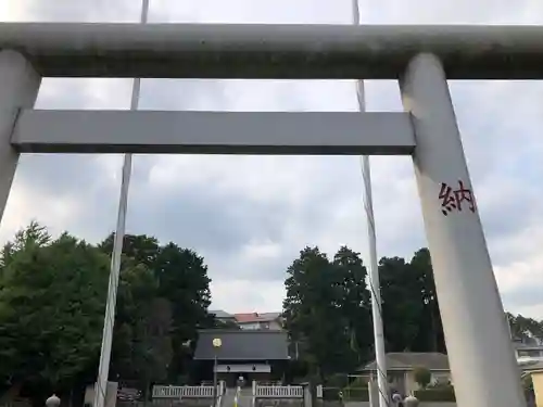 本村神明社の鳥居