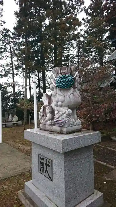 大崎八幡神社の狛犬