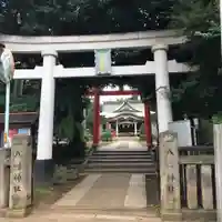 天沼八幡神社の鳥居