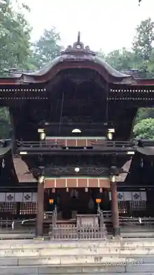 諏訪大社下社秋宮の本殿・本堂