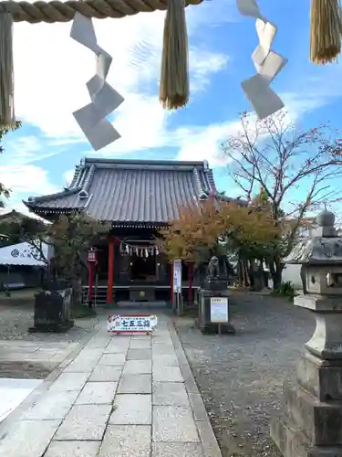 龍ケ崎八坂神社の本殿