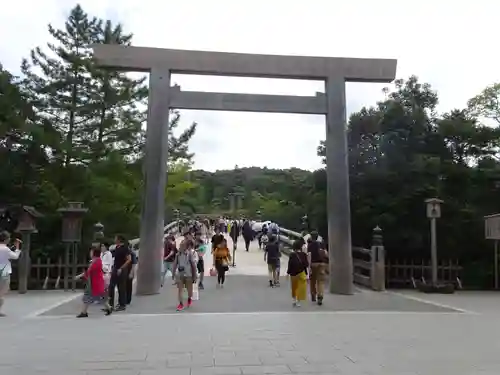 伊勢神宮内宮（皇大神宮）の鳥居