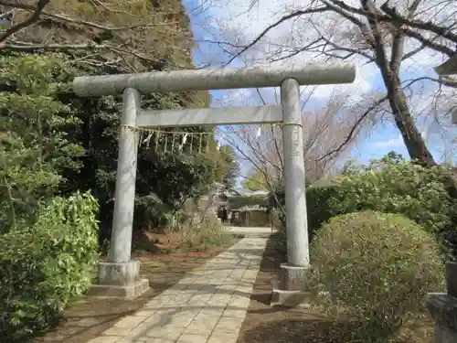 水戸八幡宮の鳥居