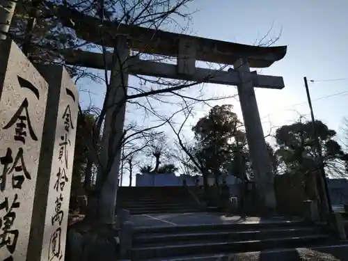 道通神社の鳥居