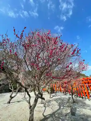 綱敷天満宮の自然