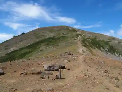 祠（大雪神社奥の院）の景色