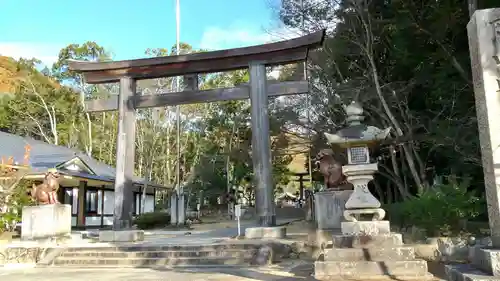 岡山縣護國神社の鳥居