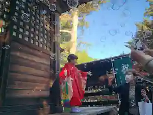 滑川神社 - 仕事と子どもの守り神の七五三参(2021年11月19日(金) 11時54分12秒投稿)