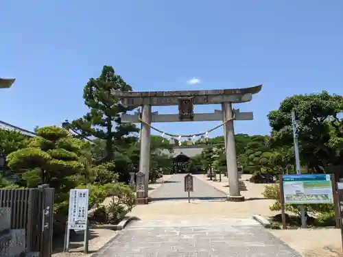 誉田八幡宮の鳥居