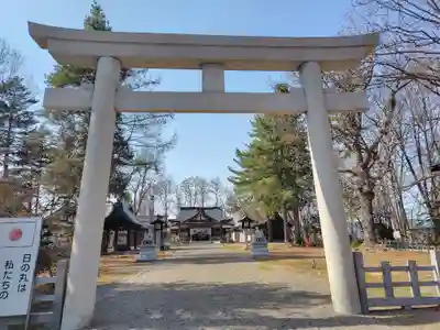鷹栖神社の鳥居