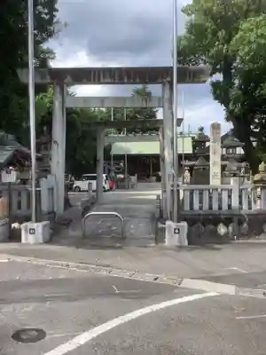 御井神社の鳥居