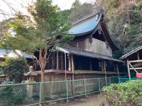 自玉手祭来酒解神社の本殿・本堂