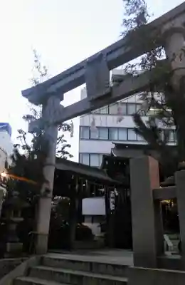 太田姫稲荷神社の鳥居